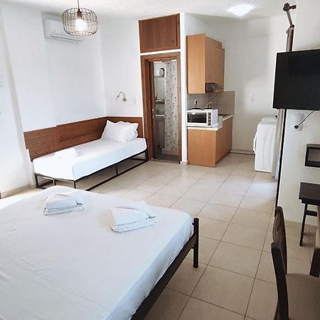 Dedalos N3 Sea View Apartment-30 Metres From The Beach Σταλίδα Εξωτερικό φωτογραφία