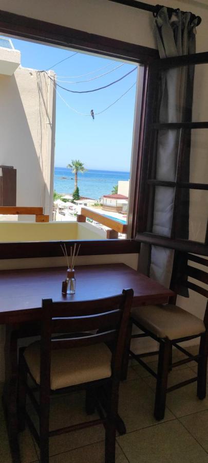 Dedalos N3 Sea View Apartment-30 Metres From The Beach Σταλίδα Εξωτερικό φωτογραφία