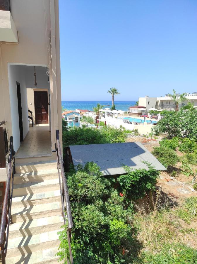 Dedalos N3 Sea View Apartment-30 Metres From The Beach Σταλίδα Εξωτερικό φωτογραφία