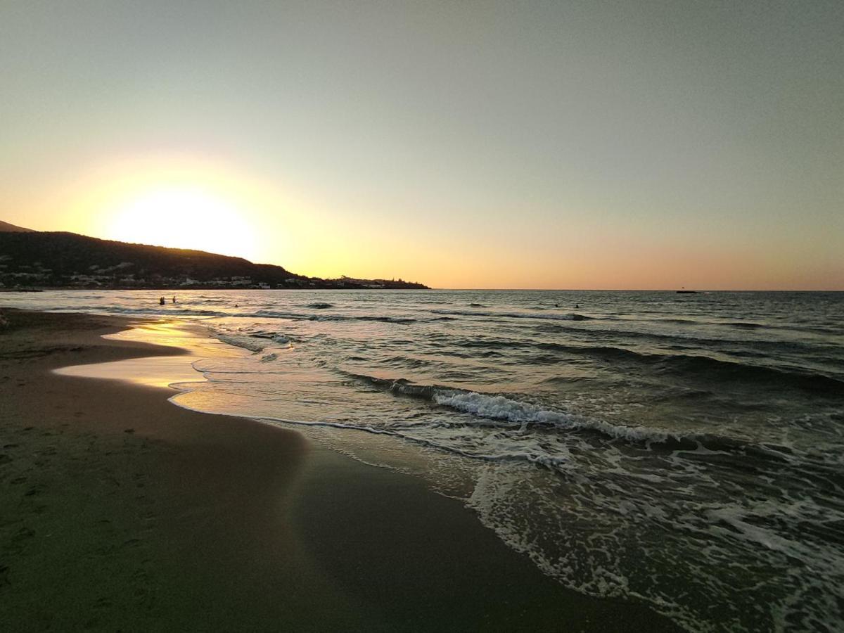 Dedalos N3 Sea View Apartment-30 Metres From The Beach Σταλίδα Εξωτερικό φωτογραφία