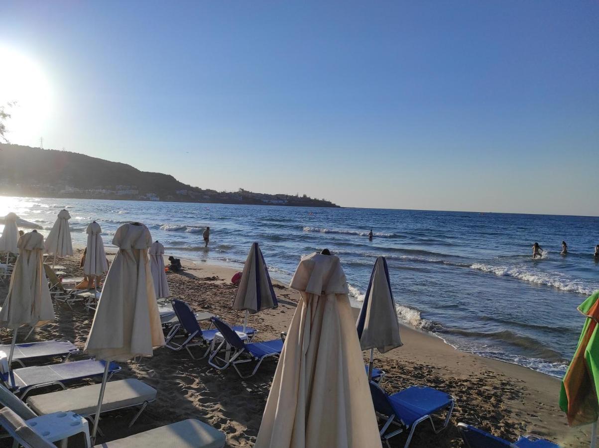 Dedalos N3 Sea View Apartment-30 Metres From The Beach Σταλίδα Εξωτερικό φωτογραφία