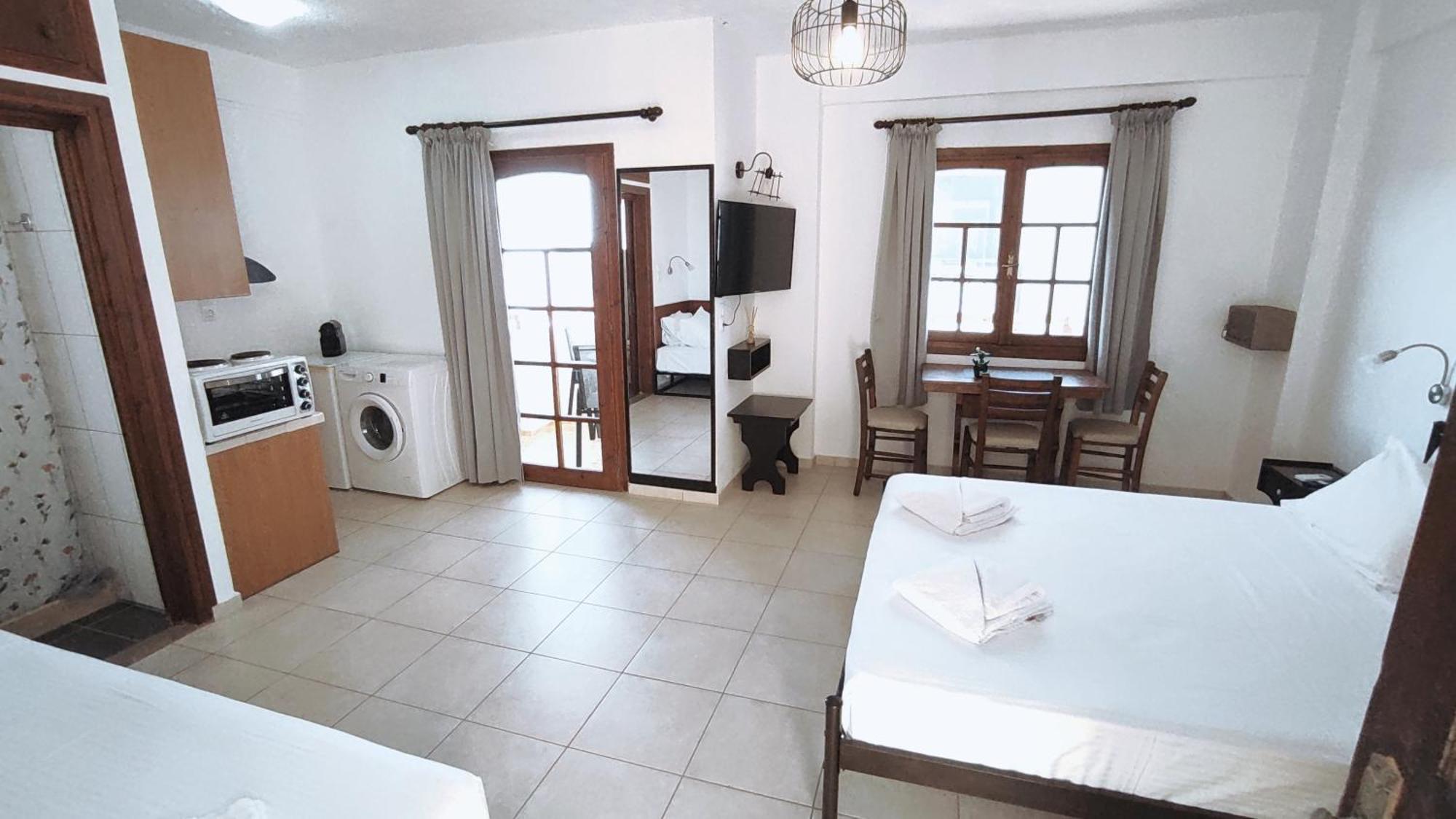Dedalos N3 Sea View Apartment-30 Metres From The Beach Σταλίδα Εξωτερικό φωτογραφία